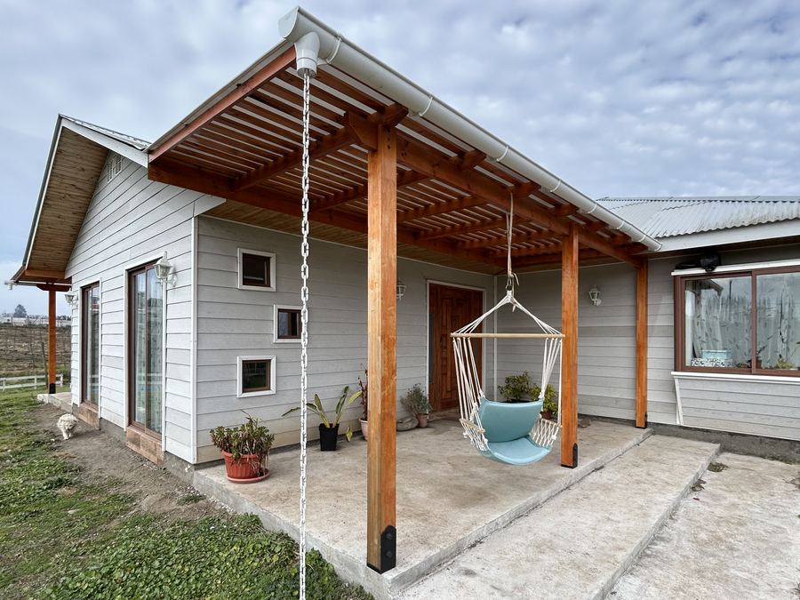 Vivienda con terraza regularizada como obra nueva