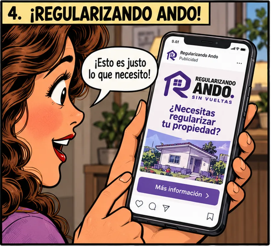 Propietaria encuentra a Regularizando Ando y ve que es lo que necesita